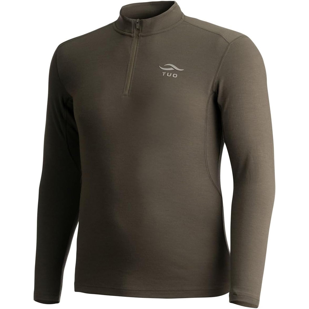 TUO Kinetic Merino 250 1/4 Zip Shirt Deadfall 2X-Large