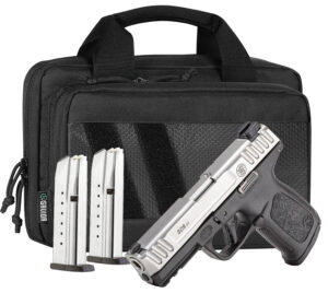 SW SD9 2.0 9MM 4 BLK/SS 16RD SAVIOR BUNDLE