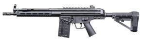 PTR K3PBR3080101 K3P BR 7.62x51mm/308 Win 20+1 12.50" Black Threaded Barrel, Black Powdercoat Aluminum Receiver w/Picatinny Rail, M-LOK Handguard, Black Polymer SBA4 Brace, Black Polymer Grip