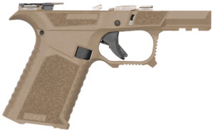 Sct Manufacturing 0226020000IA Sub Compact  Compatible w/ Glock 43X/48 Flat Dark Earth Polymer Frame Aggressive Texture Grip