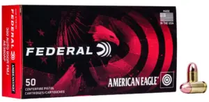 FEDERAL 380 AUTO 95GR FMJ 50 RD/BX 20 BX/CS