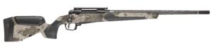 Savage Arms 32713 110 UltraLite Pro Full Size 6.8 Western 3+1 20" Carbon Fiber Barrel, Savage Woodland Camo Accufit V2 Synthetic Stock, Right Hand