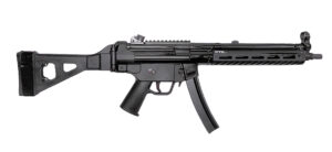 PTR 9LTBR-0090101 9LTBR  9mm Luger 30+1 12.50" Black Nitride Threaded Barrel, M-LOK Handguard, Black Anodized Aluminum Receiver w/Picatinny Rail, Black Synthetic SB Tactical Brace, Black Polymer Grip