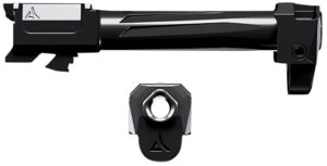 Radian Weapons R0859 Ramjet & Afterburner Combo 9mm Luger Compatible w/ Glock 43X, Black Stainless Steel