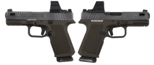 RUGER RXM 9MM PISTOL 4" PORTED BBL ODG/CRUSHED SILVER MAGPUL EHG, O.R. 2-15RD MAGS