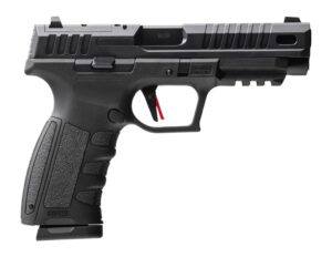 MAC 15000602 RA-9 Defense S 9mm Luger 17+1 4.75" QPQ Tenifer Cerakote Steel Lightening Cut/Optic Ready Slide, Tenifer QPQ Polymer Frame w/Picatinny Rail, Polymer Grip, RMR Footprint, Ambidextrous
