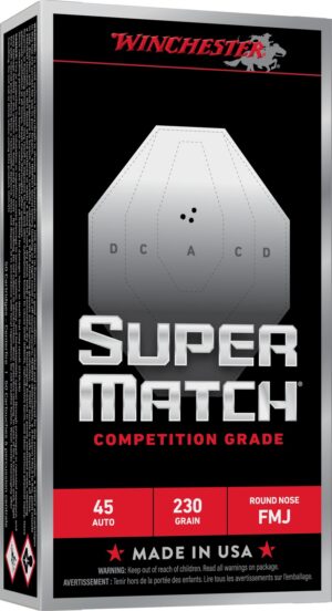 WIN SM45RN230  45 230GR FMJ-RN            50/10