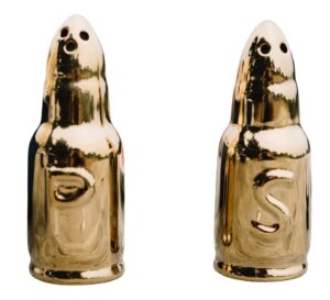 CAMP CBG-1036     SALT AND PEPPER SHAKERS BULLET